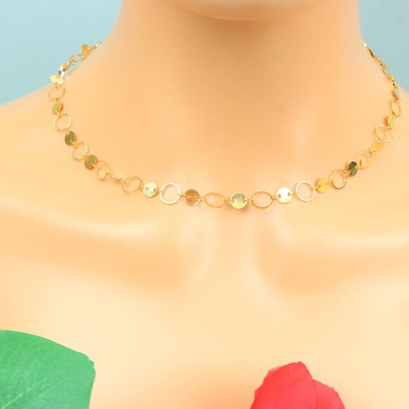Delicate & Contemporary Necklace Chain, A Lovely Choice for Women, EVCH1639 - Picture 1 of 10